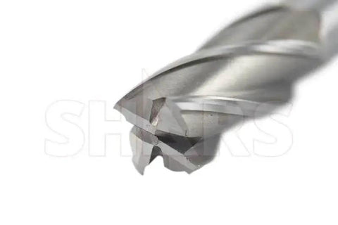 HSS 4 Flute Center Cutting End Mills Set Of 3 13/16 In Dia 3/4 In Shank 1-7/8 In Flute Length 4-1/8 In Overall Length Right Hand Cut Shars 404-6235-3