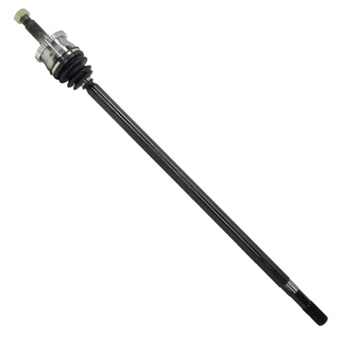 AWD Front 4Pc CV Axles Kit For Jeep Grand Cherokee 1999 2004 With Selec Trac Includes Two Front CV Axle Shafts And Two Front Wheel Bearing Hubs Replacement For 4WD Models showing a single CV axle shaft