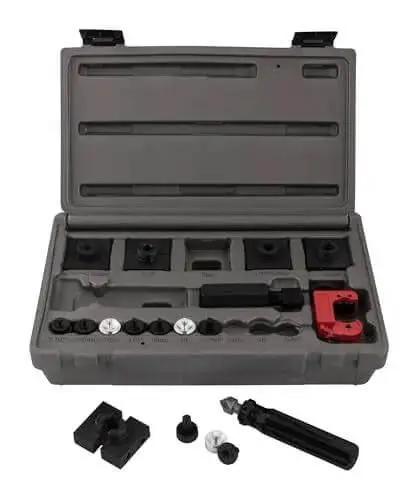 165 Master Inline Flaring Kit For Brake Lines With Double And Single Flares Pro Grade Brake Flaring Tools Set In Case