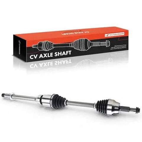 CV Drive Axle Shaft Assembly Front Right Passenger Side For Toyota Camry Avalon Highlander Solara And Lexus ES350 RX330 RX350 2.5L 3.0L 3.3L 3.5L V6 Beefed Up Upgrade shown with packaging
