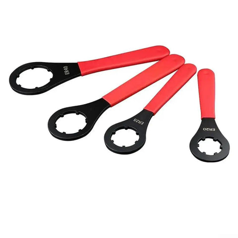 Heavy Duty ER Collet Wrench For ER16 ER20 ER25 ER32 ER40 CNC Spanner Tool And Machine Tool Spanner Holder Wrench Key in red handles