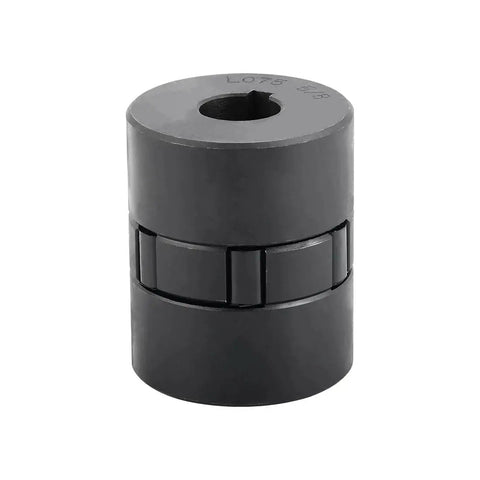 3-Piece L095 L-Jaw Coupling Set With Buna-N NBR Rubber Spider For Log Wood Splitter, Heavy-Duty 1/2 Inch Bore with Keyway