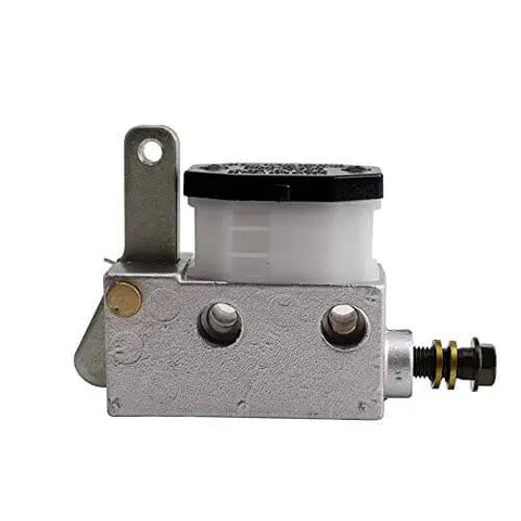 Side view of Disc Brake Master Cylinder Pump For Go Kart ATV UTV Four-Wheeler Motorcycle Mods, Hydraulic Brake System Replacement.