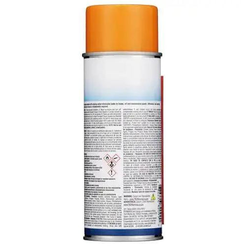 Back view of Spray Sealant 9 Oz Natural Finish Stops Leaks Fast For Hoses Oil Pans Differentials Transmission Pans And Plastic PVC Metal Pipes.