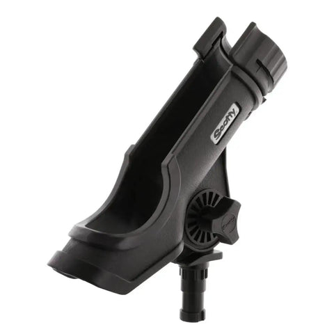 Scotty #229-BK Power Lock Rod Holder, black, side view, no mount.