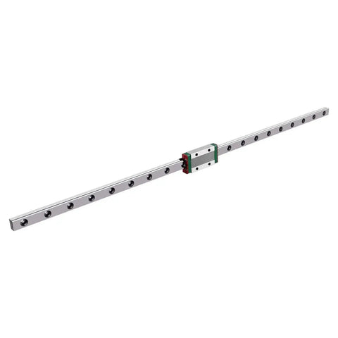 Versatile Miniature Linear Rail Slide Kit For 9mm 12mm And 15mm Guides With Carriage Block, 100 To 1000mm Length, MGN Style Linear Guides Compatible