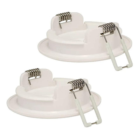 Construct Pro Speedy’Z 2-inch white cable pass-through port pair with spring-lock clamps