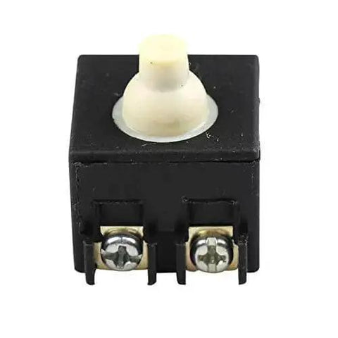Beefed Up Heavy Duty Universal Replacement Switch for Angle Grinders and Polishers, Auto Reset Design, front view