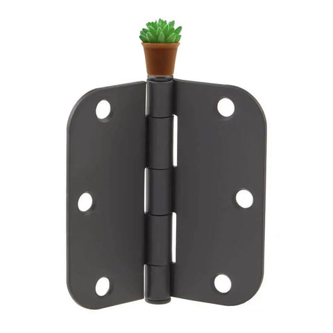 Whimsical Succulent Door Hinge Heads Magnetic Topper Set Of 6 Haworthia Miniature Potted Plant Trinkets for cottage decor