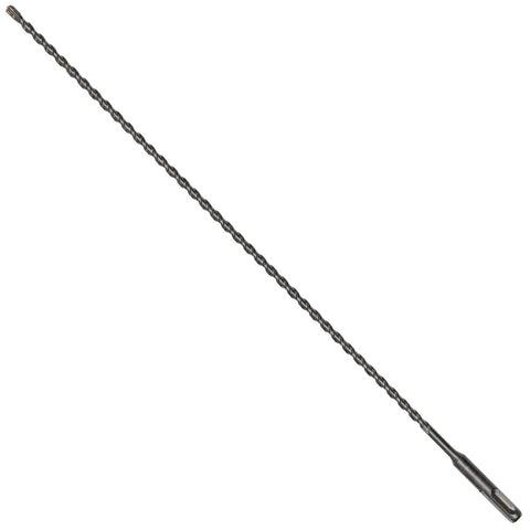 One Quarter Inch SDS Plus Masonry Drill Bit 18 Inch Long For Hammer Drills Two Pack With Tungsten Carbide Tips Delivers Five Times Longer Life For Concrete Block Brick Stone By HLOFIZI close-up