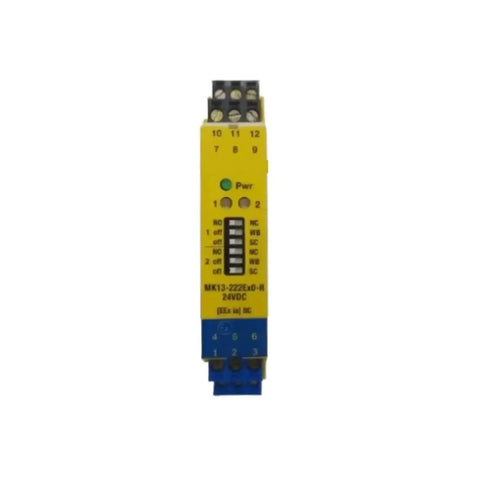 Heavy Duty Safe Barrier Relay For Hazardous Industrial Signal Isolation MK13-222EX0-R/24VDC, isolating input and output lines