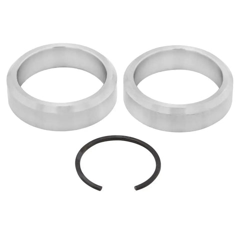 2 Pack Rear Wheel Bearing Repair Kit With ABS For 2000-2006 Tundra, 2000-2004 Tacoma, And 2001-2002 4Runner With Anti Lock Brakes Fits Rear Wheel Bearing Assembly, components shown.