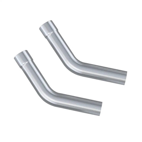 Stainless Steel Mandrel Bend Kit 2.5 Inch 8 Pcs 304 Tubing U Bend Universal Fit, two curved metal pipes shown.