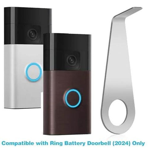 2 Pack Doorbell Key Replacement Tools For All New Video Battery Doorbell 2024 Release With Stainless Steel Screwdriver shown with video doorbells
