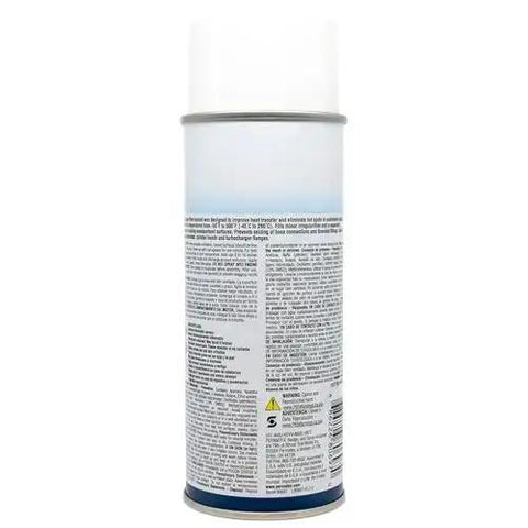 Back view of Copper Spray A Gasket Hi Temp Adhesive Sealant Spray For Gaskets And Heat Transfer, 9 Oz Aerosol Can