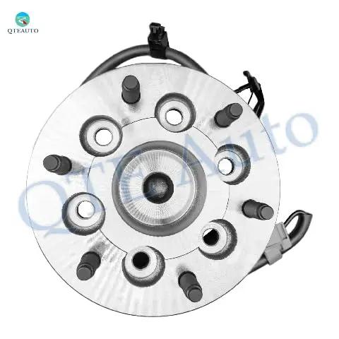 Top view of Pair Of Front Left And Right Wheel Hub Bearing Assemblies For 2004 2008 Chevy Colorado RWD Heavy Duty Replacement Easy Install Quiet Smooth Ride Kit Included