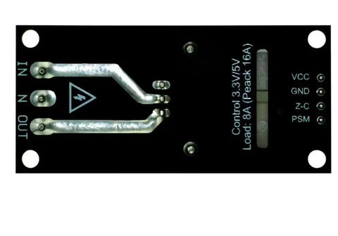PWM AC Dimmer Module Controller For 110V To 220V with heat sink, plug and play ready, compatible with Arduino, Raspberry Pi, STM32