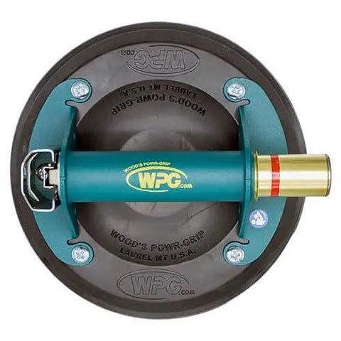 8 Inch Suction Cup With Metal Handle And Carrying Case Heavy Duty Vacuum Mount For Smooth Nonporous Surfaces, top view