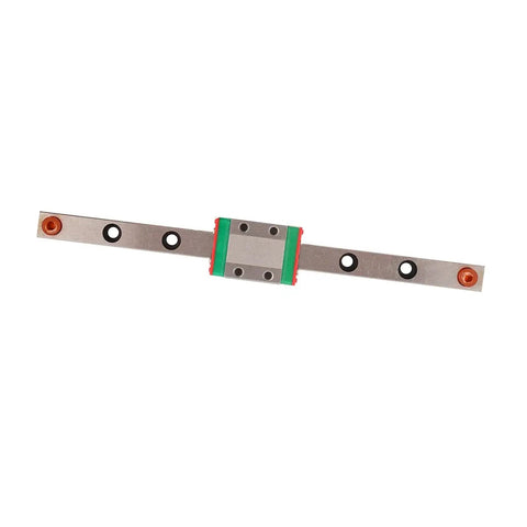 9mm Wide Linear Rail Guides With Slide Block LML9B, Smooth Precision Motion System With Built In Lubrication, Side Oil Inlet, Ball Retainer