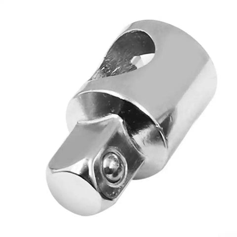 Close-up of steel sliding rod socket adapter, 3/8in to 1/2in, Amazon ratchet sleeve connector