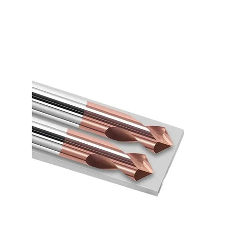 Carbide Spot Drill Bit Set For Metal Chamfering And Drilling Guide Tool With Centering Angles At 60 90 120 Degrees Tungsten Steel Construction