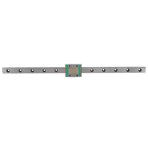 Miniature Linear Rail Guide 12mm Wide With Slide Block For Pro Grade Precision Equipment And Automation Systems 300mm Length 4 Point Contact For Rock Solid Motion