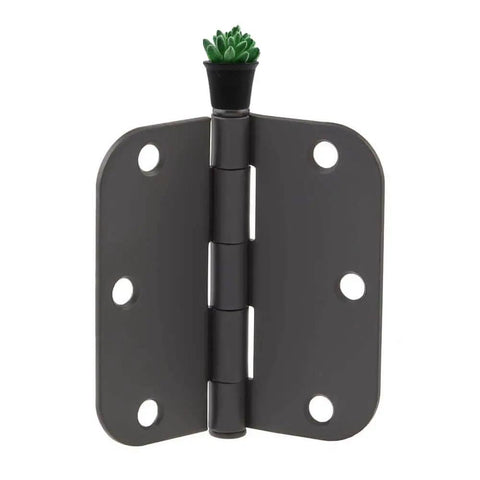 Whimsical Succulent Door Hinge Heads Magnetic Topper Set Of 6 Haworthia ornament on metal door hinge