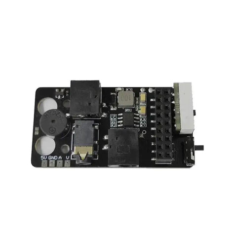 5.8G Analog To Digital FPV Receiver Module Adapter Board With Voltage Alarm, seamless integration for DJI FPV Goggles, top view