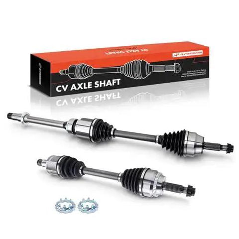 Pair Front CV Axle Shaft Assemblies For Toyota Camry 2012 2013 2014 2015 2016 2017 2.5L Gas Models Direct Fit Beefed Up