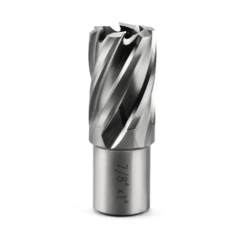 Annular Cutter Set HSS Slugger 7/8 Inch Cutting Diameter With 3/4 Weldon Shank And 1 Inch Cutting Depth for magnetic drill press