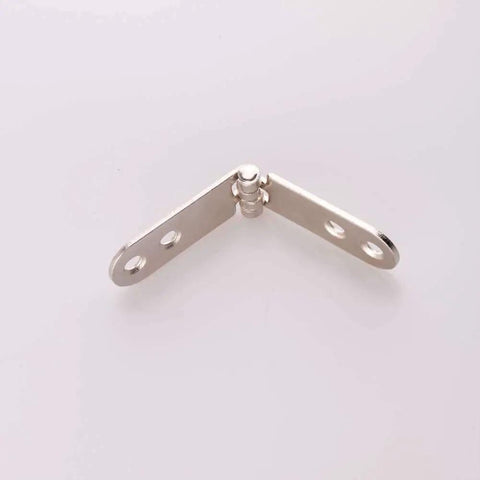 8 Pieces 180 Degree Folding Flush Hatch Hinges For Sewing Tables And Folding Desks, zinc alloy, hinged position, close-up