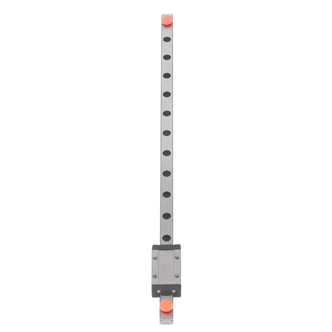 Top Notch High Precision Miniature Linear Motion Slide Rail Guideway With Bearing Block for 3D Printers and CNC Machines front view
