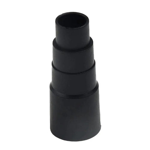 Black rubber reducer sleeve step adapter, pack of 3 for Kress 98039804 vacuum cleaner connector