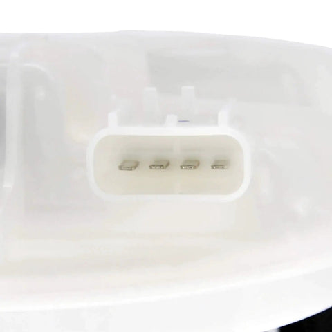 Close-up of connector on Vphix Gas And Flex Fuel Pump Module Assembly Fits Dodge Grand Caravan Chrysler Town And Country Ram CV Volkswagen Routan 3.6L V6 2011 2012 2013 2014 2015 2016 2017 2018 2019 2020 OE Replacement