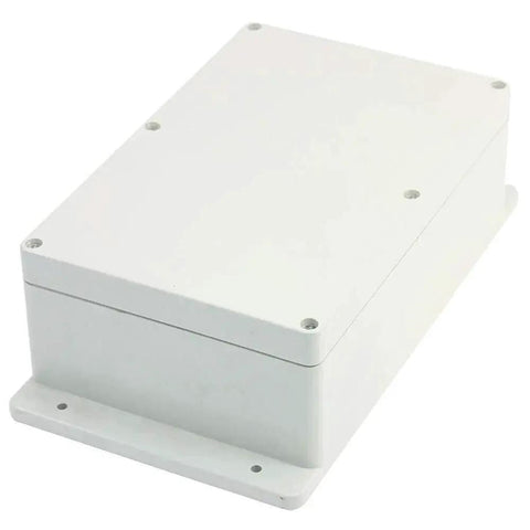 Heavy Duty ABS Plastic Junction Box for Indoor Outdoor Use, IP65 Dustproof Waterproof Electrical Enclosure, Grey Project Box