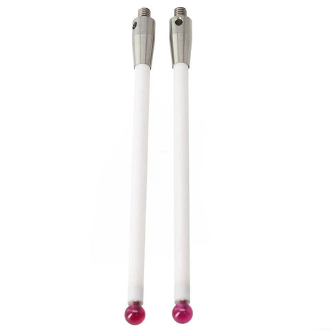 Ceramic Stem Probe Stylus Tips For CMM Probes 6mm Ball Tip 100mm Length 2 Pack Compatible With Renishaw A 5000 3712 For Industrial Inspection And Coordinate Measuring Machine QC