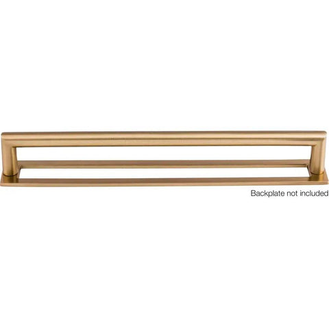 Eight And Thirteen Sixteenths Inch Honey Bronze Drawer Pull From Lynwood Collection By Top Knobs, classic curved handle