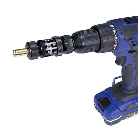 Pro Grade Universal Precision Case Trimmer For Reloading With HSS Construction And Drill Press Or Hand Drill Compatibility depth micrometer
