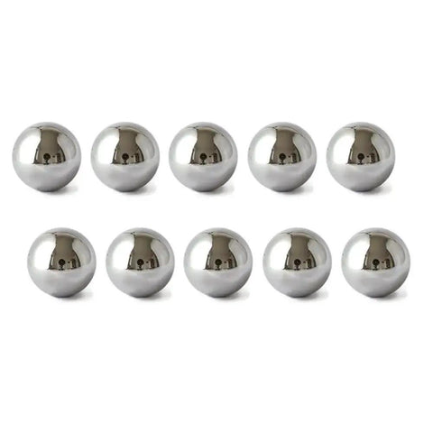 Heavy Duty 304 Stainless Steel Bearing Balls Half Inch Twelve Point Seven Millimeter Diameter High Precision G100 Grade Corrosion Resistant