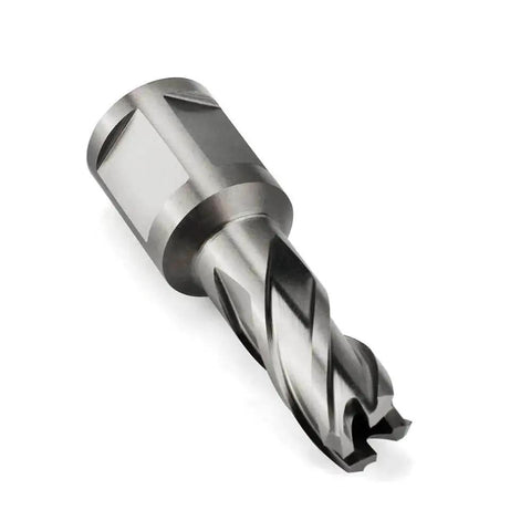 One Half Inch Cutting Diameter Annular Cutter With One Inch Depth Of Cut, Three Quarter Inch Weldon Shank With Two Flats, Pilot Pin For Magnetic Drill Press, Dual Edge Design For Ultra Fast Hole Drilling Oscarbide