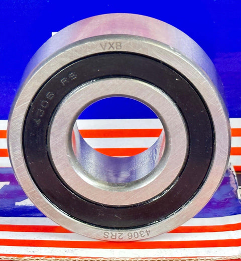 4306-2RS Sealed Double Row Bearing 30x72x27mm