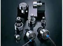 Assorted CF-SFU-18 Stud Cam Follower Bearings with 18 mm stud, 40 mm roller diameter, and shielded high-carbon steel bodies.