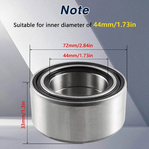 44mm wheel bearing for Upgraded Front/Rear Wheel Bearing Install and Removal Press Tool Kit Compatible with Polaris Sportsman