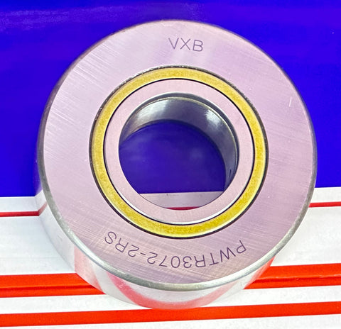 PWTR3072-2RS-XL Track Rollers Bearing Cam Follower with Cylindrical Roller Set with 2 Rubber Seal 30x72x29mm