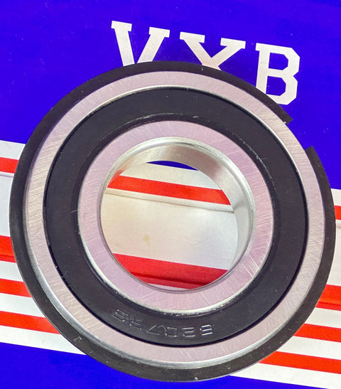 6207-2RSNR Sealed Bearing - Snap Ring 35x72x17mm