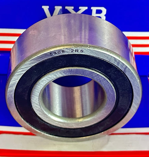 5308-2RS Double Row Angular Contact Sealed Bearing