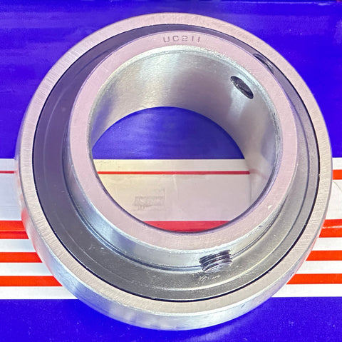 UC211-55mm Bearing Insert 55mm Mounted