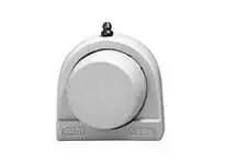 1 Pack Zinc Pillow Block Bearing with Wide Set Screw and Black Insert, Single Row Ball Bearing Housing for Shaft Support TB-style Flange Mount