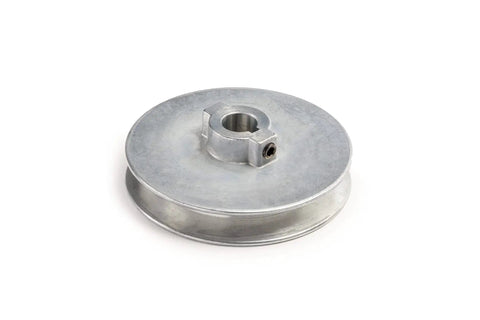 Heavy Duty 4 Inch V Groove Drive Pulley For 4L Belts With Five Eighths Inch Bore And 4 Inch OD 34 Degree Groove Angle Built To Last