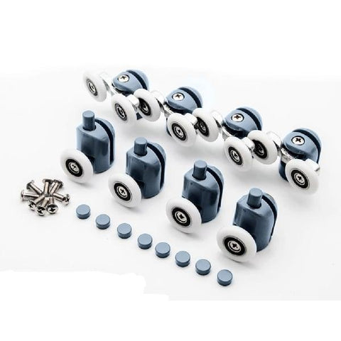 4mm to 6mm Shower Sliding Glass Door Hardware Rollers Kit